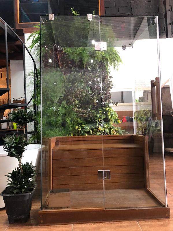 Sauna pronta duas pessoas